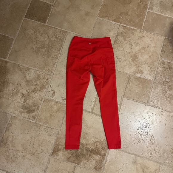 90 Degree by Reflex red leggings size M - Picture 3 of 5